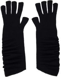 Homme Plissé Issey Miyake - Cashmere Winter Gear Gloves - Lyst