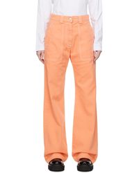 MSGM - Straight Jeans - Lyst