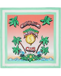 CASABLANCA - Medium Silk Scarf - Lyst