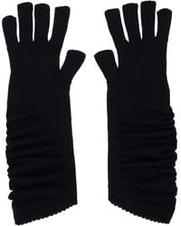 Homme Plissé Issey Miyake - Cashmere Winter Gear Gloves - Lyst