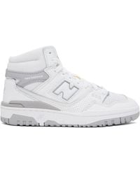 New Balance - White 650 Sneakers - Lyst