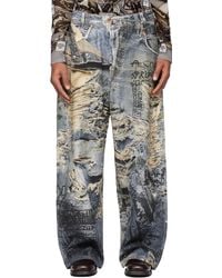 Acne Studios - ブルー 2023 スーパー バギーフィット ジーンズ - Lyst