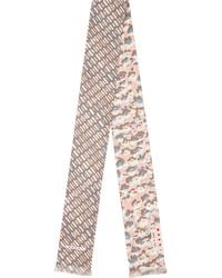 Marni - Contrast Prints Scarf - Lyst
