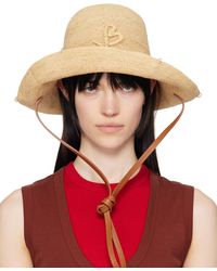 Ruslan Baginskiy - ベージュ 'The Hatbag' ビーチハット - Lyst