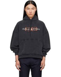 Balenciaga - Bb Stencil Hoodie - Lyst