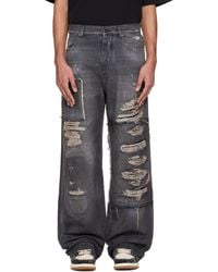Amiri - Carpenter Repaired Baggy Jeans - Lyst