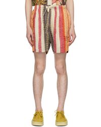 Kartik Research - Short Multicolore À Patchwork - Lyst