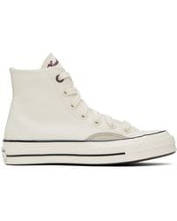 Converse - Off-white Chuck 70 Mixed Materials Sneakers - Lyst