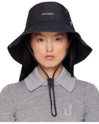 Jacquemus - ネイビー La Croisière 'The De-Nîmes' デニム バケットハット - Lyst