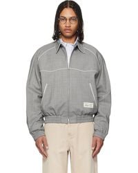 WOOYOUNGMI - Wool Poly Banding Jacket - Lyst