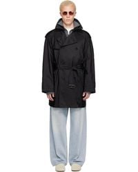Burberry - Mid-Length Nylon Leadenham Trench Coat - Lyst