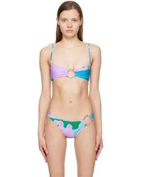 Miaou - Purple Hannah Jewett Edition Maya Bikini Top - Lyst