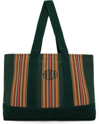 Bode - Parakeet Stripe Tote - Lyst