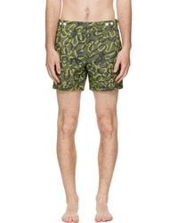 Vivienne Westwood - Khaki Classic Boxer Swim Shorts - Lyst