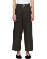 Maria McManus - Belted Wide Leg Crop Trousers - Lyst