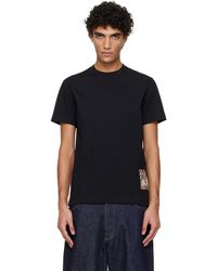 Burberry - T-Shirt Patch Check - Lyst