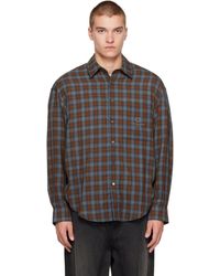 WOOYOUNGMI - Gradient Check Shirt - Lyst