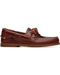 Sebago - Docksides Portland Waxed Boat Shoes - Lyst