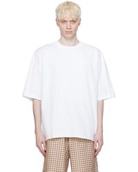 Camiel Fortgens - T-shirt ample blanc - Lyst