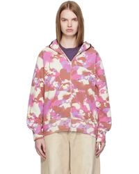A Bathing Ape - Map Camo Shark Full Zip Hoodie - Lyst