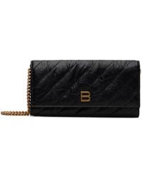 Balenciaga - Crush Wallet On Chain Quilted Bag - Lyst