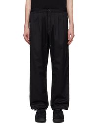 Neighborhood - ブラック Baggy Silhouette Easy トラウザーズ - Lyst