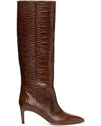 Paris Texas - Brown Stiletto 60 Tall Boots - Lyst