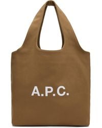 A.P.C. - タン Ninon トートバッグ - Lyst