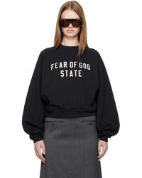 Fear Of God - Fleece Raglan Crewneck Sweatshirt - Lyst