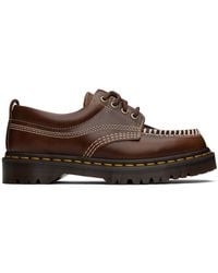 Dr. Martens - Lowell Leather Moc Toe Derbys - Lyst