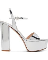 Gianvito Rossi - Marlena Heeled Sandals - Lyst
