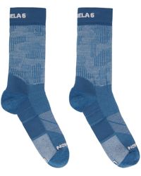 MM6 by Maison Martin Margiela - Blue Salomon Edition Ultra Socks - Lyst
