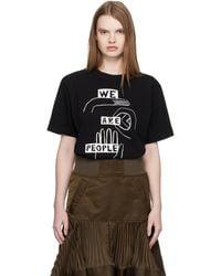 Sacai - 'Geoff Print T-Shirt - Lyst