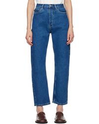 Studio Nicholson - インディゴ Ruthe ジーンズ - Lyst