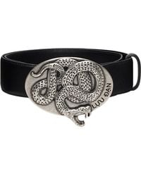 Lu'u Dan - Twisted Snake Cowboy Belt - Lyst