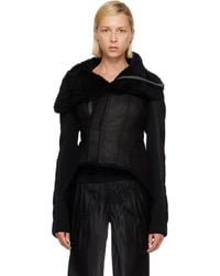Rick Owens - Tower Naska Shearling Jacket - Lyst