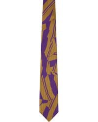 Dries Van Noten - Printed Silk Tie - Lyst