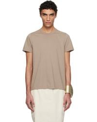 Rick Owens - Taupe Hollywood Level T-Shirt - Lyst