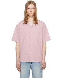 DUNST - Open Collared Shirt - Lyst