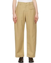 Rag & Bone - Renata Cotton Twill Utility Trousers - Lyst