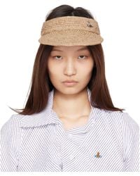 Vivienne Westwood - Raffia Visor - Lyst