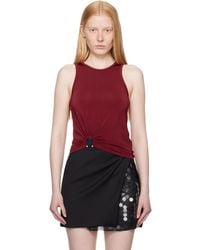 Rabanne - Jersey Tank Top - Lyst