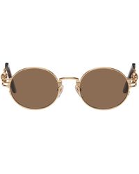 Jean Paul Gaultier - Rose Gold 56-6106 Sunglasses - Lyst