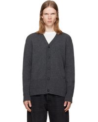 MM6 by Maison Margiela - Wool V-Neck Cardigan - Lyst