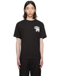 KENZO - Black Paris Elephant Flag T-shirt - Lyst