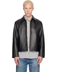 sunflower - Short Leather Jacket - Lyst