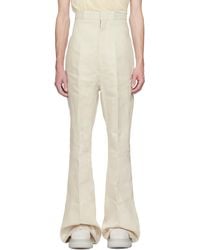 Rick Owens - Off- Hollywood Dirt Bolan Trousers - Lyst