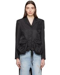 OPEN YY - Patch Pocket Jacket - Lyst
