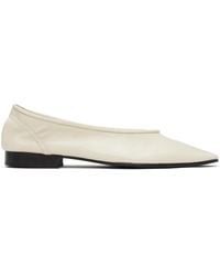 BY FAR - Off- Carré Ballerina Flats - Lyst