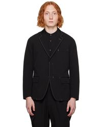 and wander - Black Single-breasted Blazer - Lyst